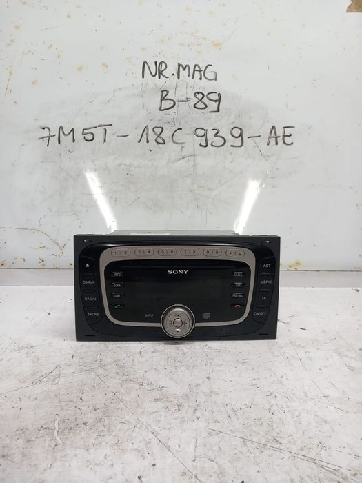 RADIO FORD FIESTA MK6 LIFT 7M5T-18C939-AE