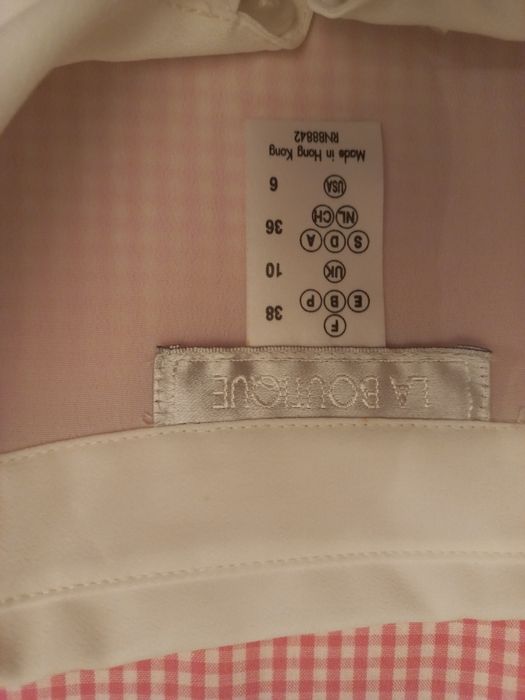 Camisa branca nova com folhos e punho solto