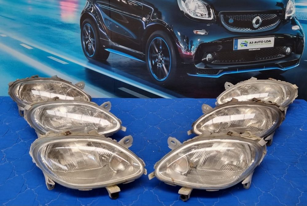 Óticas Smart Fortwo 450 1G e 2G