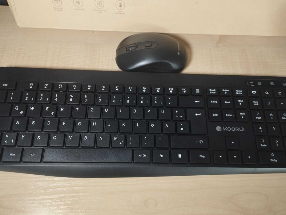 Klawiatura, mysz Koorui bezprzewodowa