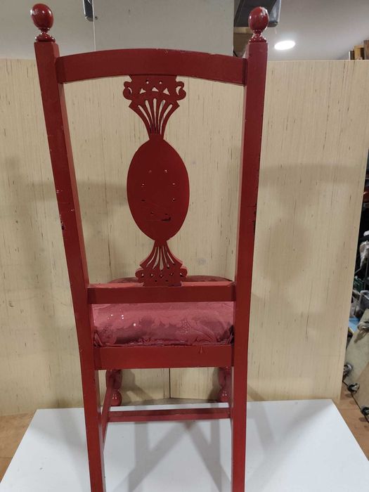 Cadeira vermelha