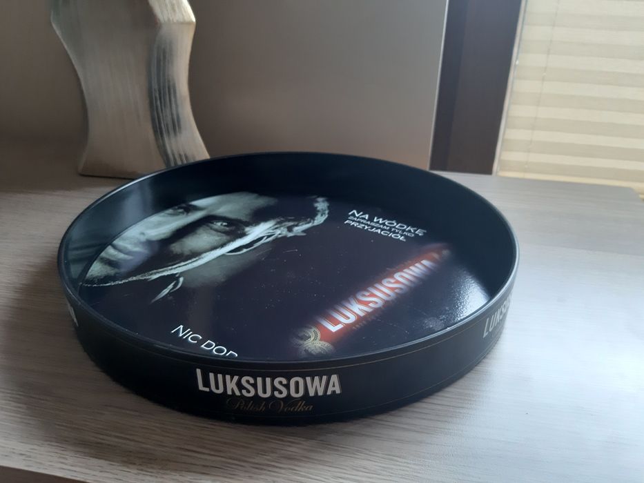 Taca luksusowa polish tacka barowa kolekcjonerska vintage boho