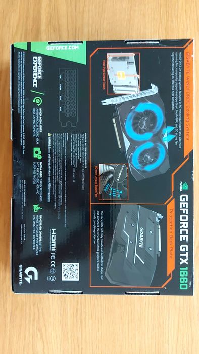 GIGABITE Geforce  GTX 1660 OC 6GB