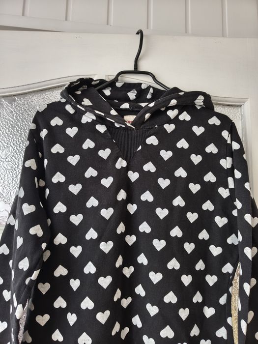 Bluza damska w serduszka