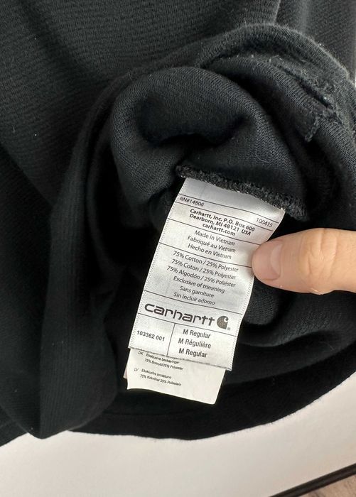 Bluza sportowa CARHARTT rozpinana 1/4 górska r. M