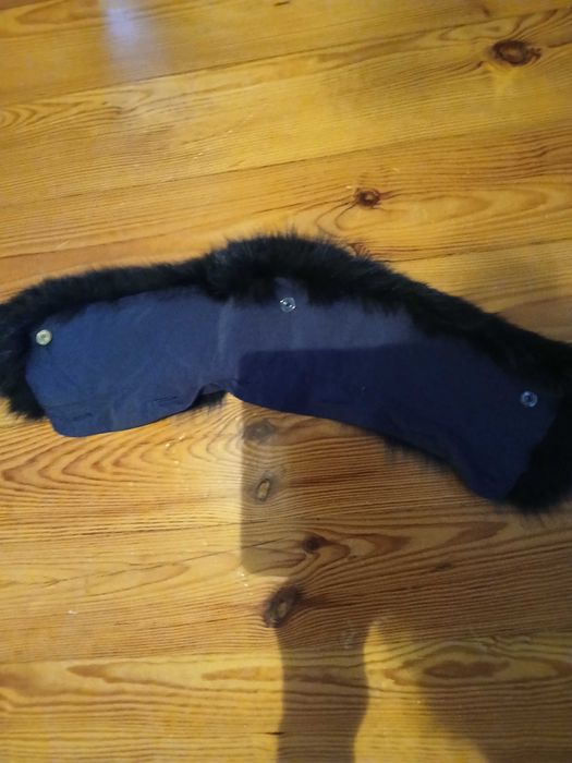 piękny kołnierz naturalny lis jenot