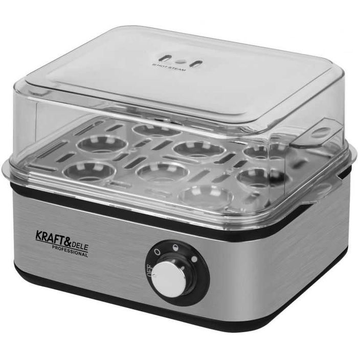 JAJOWAR do GOTOWANIA JAJEK elektryczny na 8 jaj 3 tryby 500 W KD4118