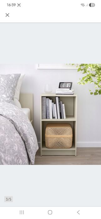 Szafki nocne 2 sztuki kaszmir, beż Ikea  Gursken