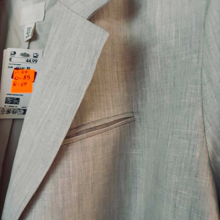 nowa marynarka oversize len H&M