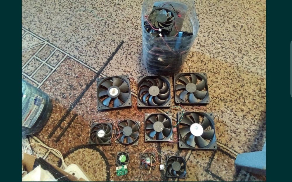 Кулер , компьютер, вентилятор , крыльчатка, лопасти , пропеллер