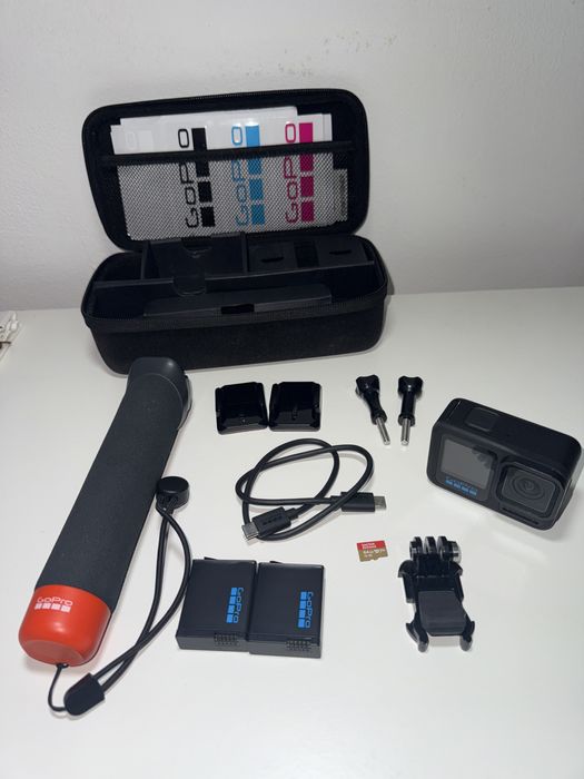 Action Cam GOPRO HERO 13 Hard Bundle (5.3k - 27 MP  - Wi-Fi e Bluetooth)