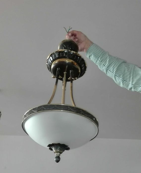 Dois Candeeiros de Teto - 30 € cada, 55 € conjunto
