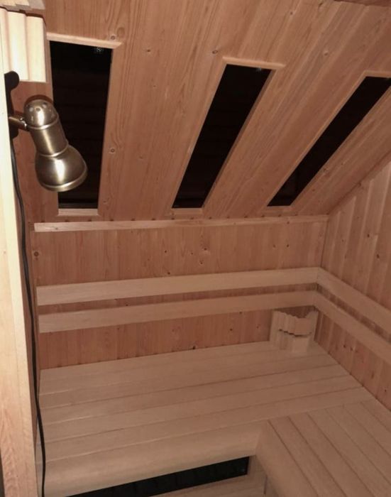 Sauna infrared podczerwień 3 osobowa 6kW 8 lamp
