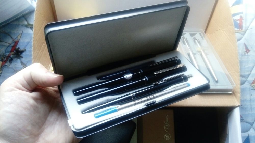 Coleção de canetas