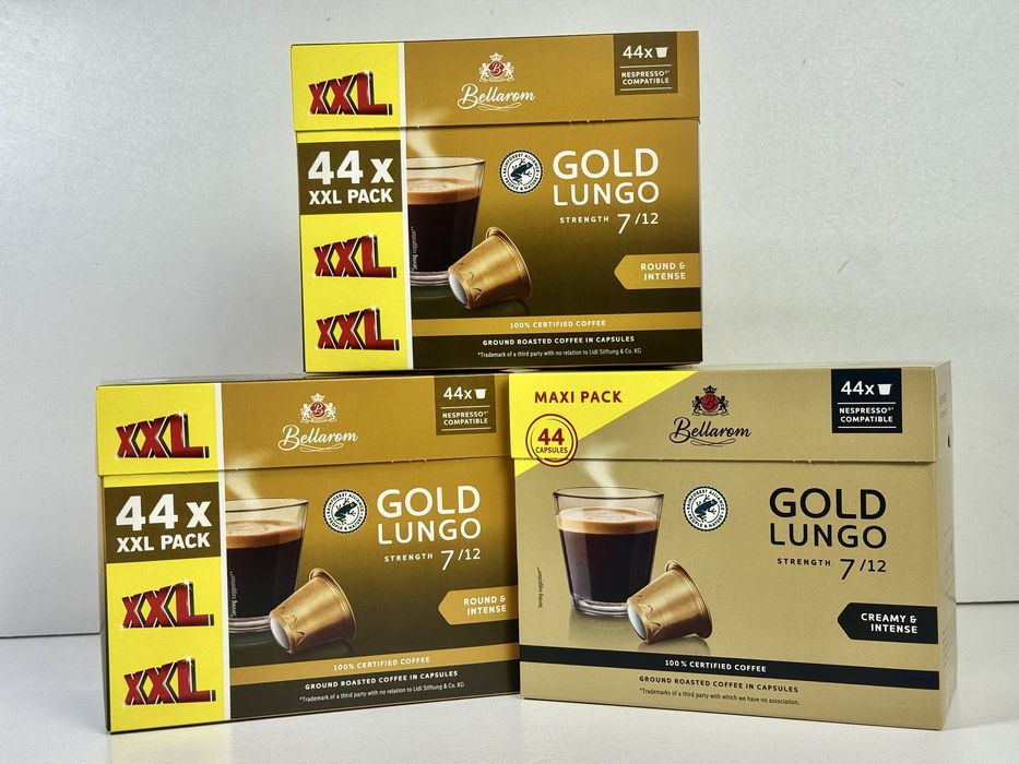 Кава в капсулах Bellarom Gold lungo Round & intense 7/12 44 шт