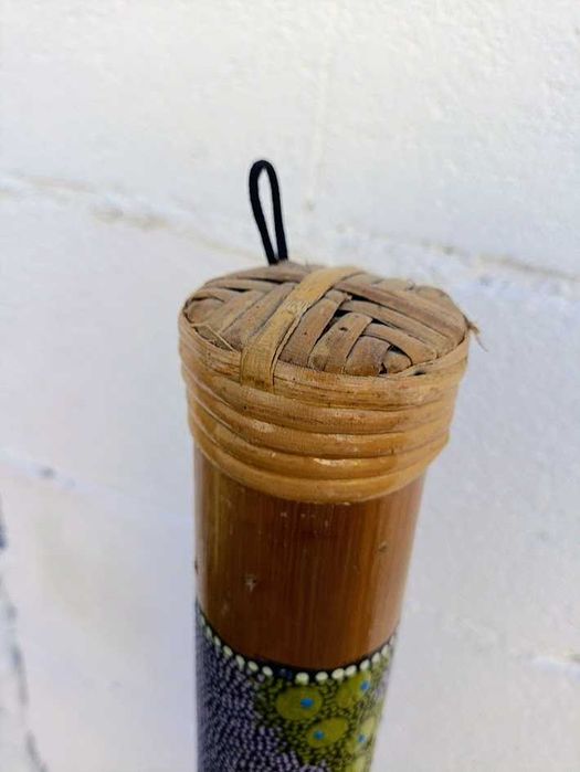 Pau de chuva ou bastão de chuva em bambu