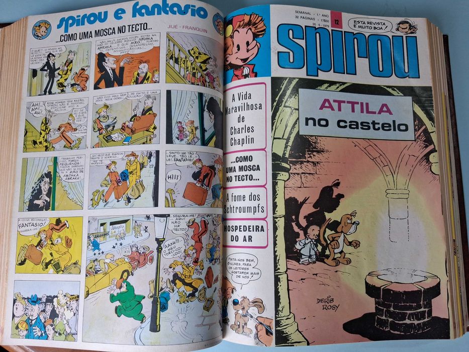 SPIROU - Completo Nº 1 a 32 - Revista semanal de Vasco Granja / Bertrand (1979)