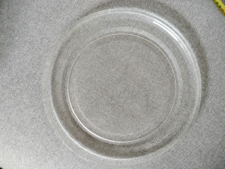 Prato de micro-ondas universal em vidro — 32 cm