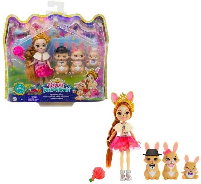 Энчантималс Семья кролика Бристал Royal Enchantimals Family Brystal