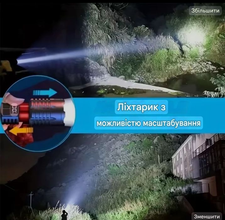 Ліхтарик Тактичний