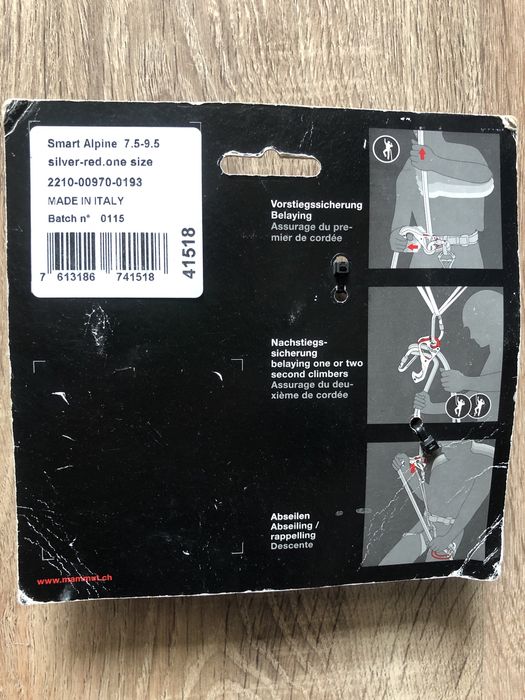 Smart Alpine Mamut - przyrzad asekuracyjny