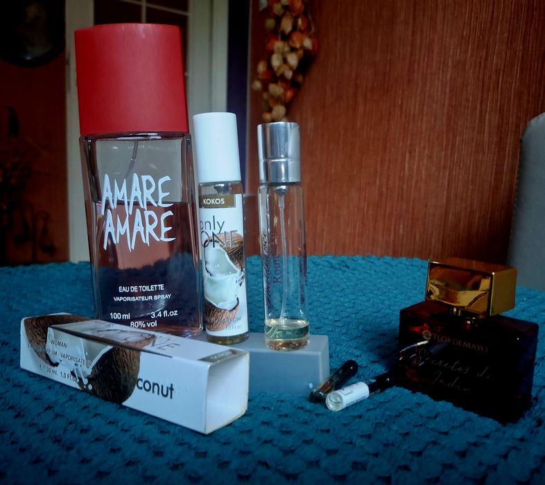 Zestaw wód perfumowanych do ciała Flor de Mayo, Federico, kokos