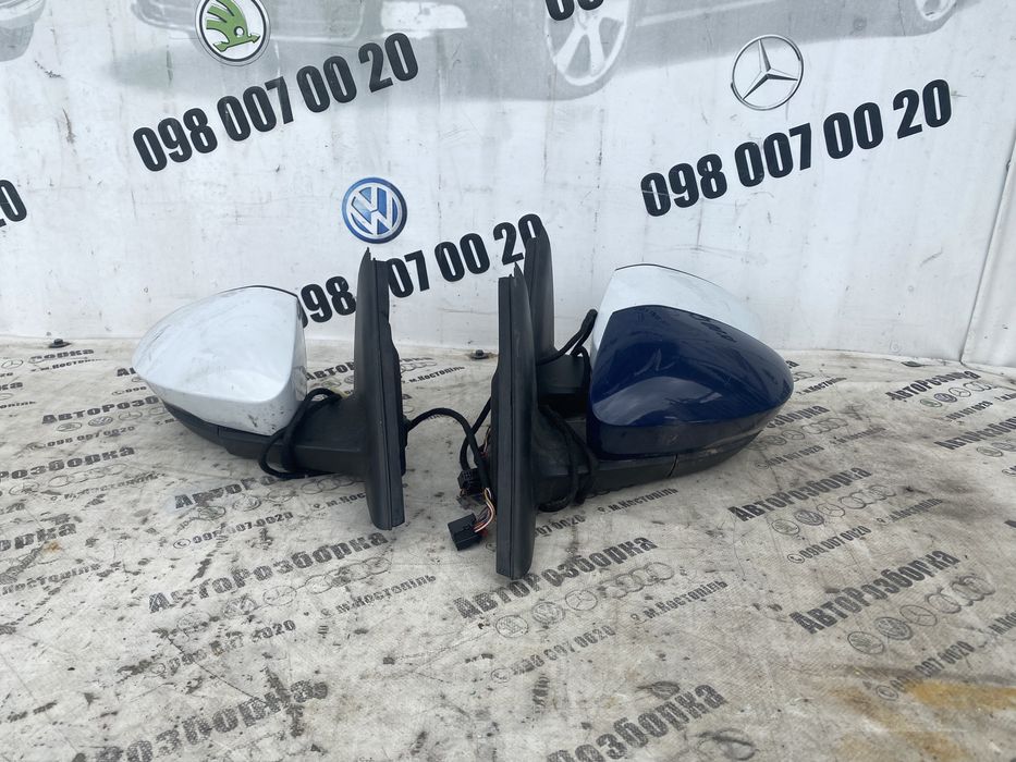 Зеркало бокове праве ліве Skoda Oktavia A7 Шкода Октавія А7