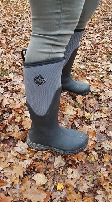 Сапоги резиновые Muck Boot Artic Sport II Tall Black/Grey 37