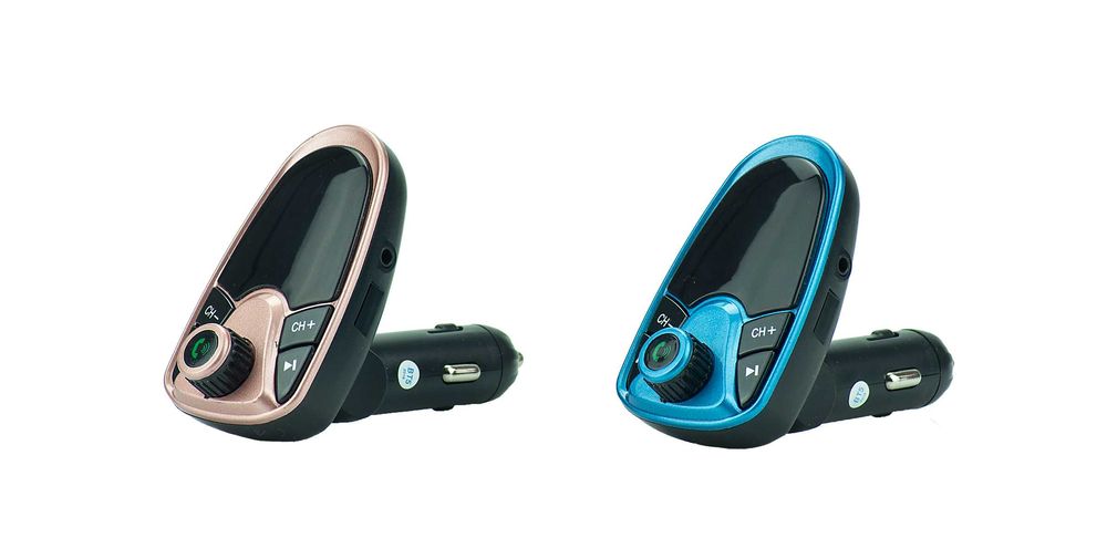 Transmiter fm bluetooth aux MP3 LCD 2 x USB