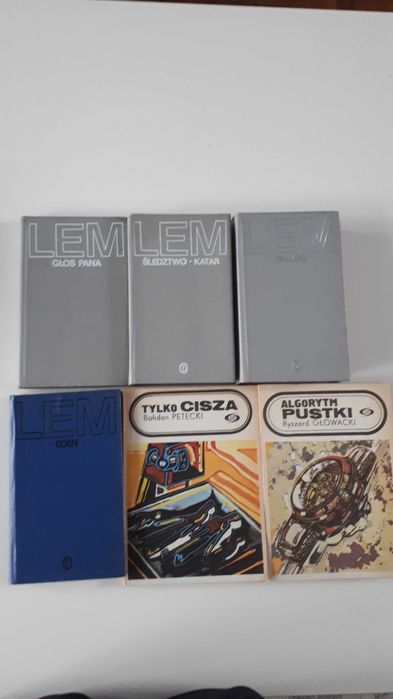 książki stanisław lem i inne fantastyka / zestaw