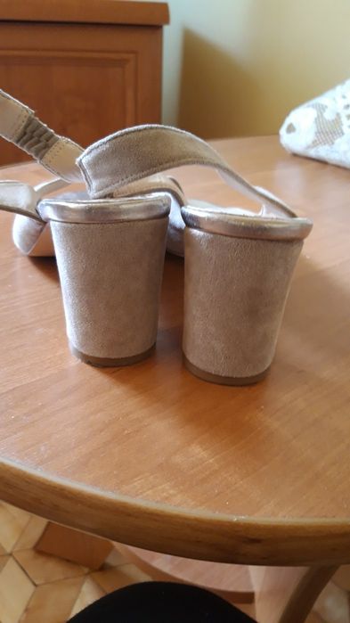 Buty damskie skórzane