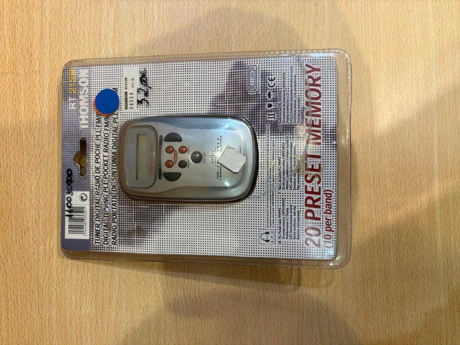 Tuner digital radio de poche pll fm/po