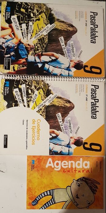 PasaPalabra 9°\7° ano- Espanhol - Manual/Cuadernos de Ejercicios