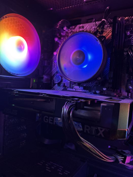 PC Gaming RTX 4060 + Ryzen 5 5500 + 16GB RAM + Monitor 180Hz