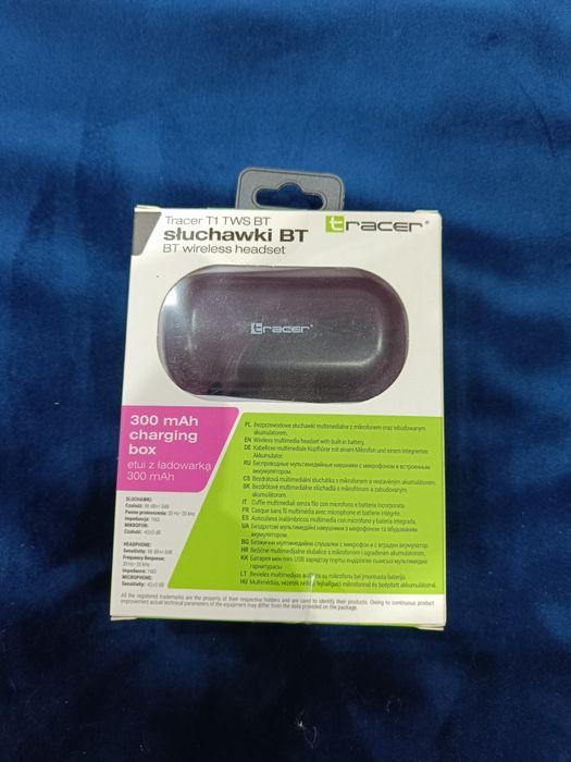 Słuchawki BT Tracer T1  TWS BT
Model T1 TWS BT