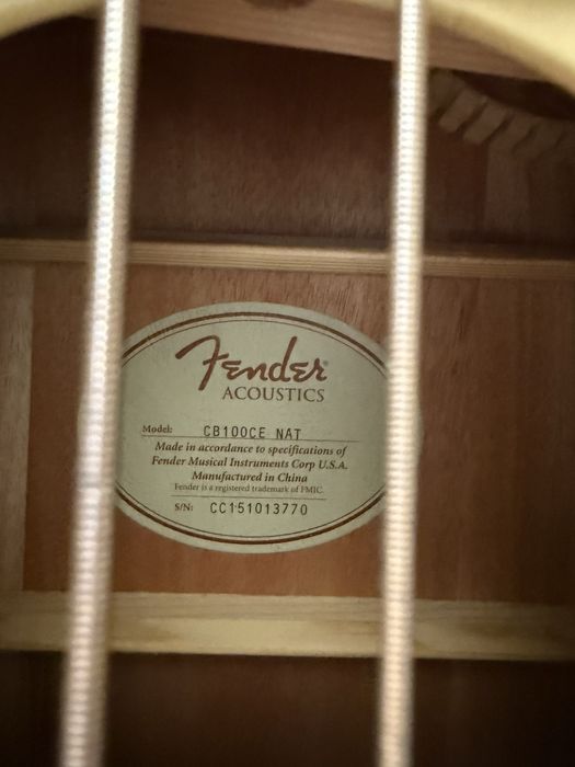 Viola baixo acustico eletrica