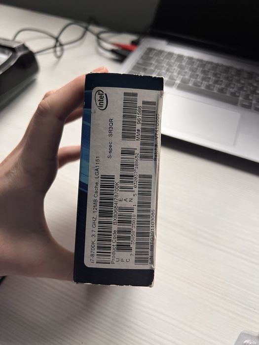 Процесор intel core i7 8700K 3.70GHZ