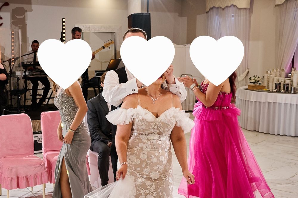 Suknia ślubna syrenka