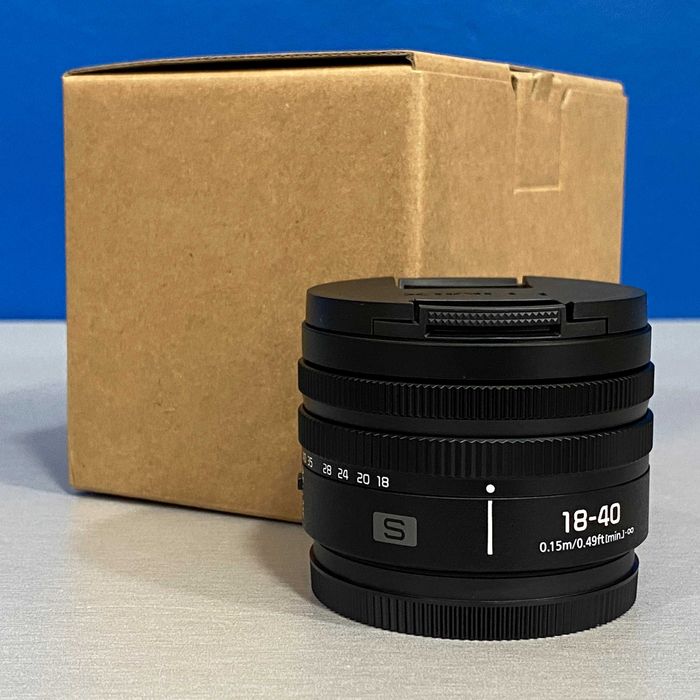 Panasonic Lumix S 18-40mm f/4.5-6.3 (NOVA - 3 ANOS DE GARANTIA)