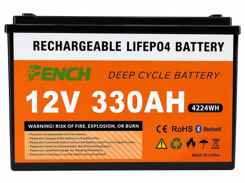 Аккумулятор LiFePO4 12V 330Ah (4224Wh) Deep Cycle