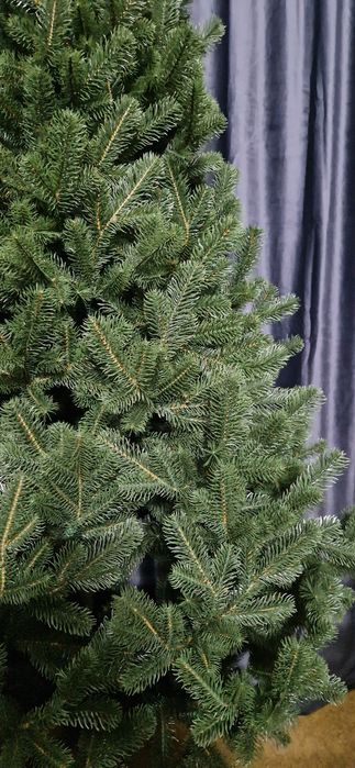 Ялинка штучна 1,8м лита пишна Елка искусственная литая 180 см