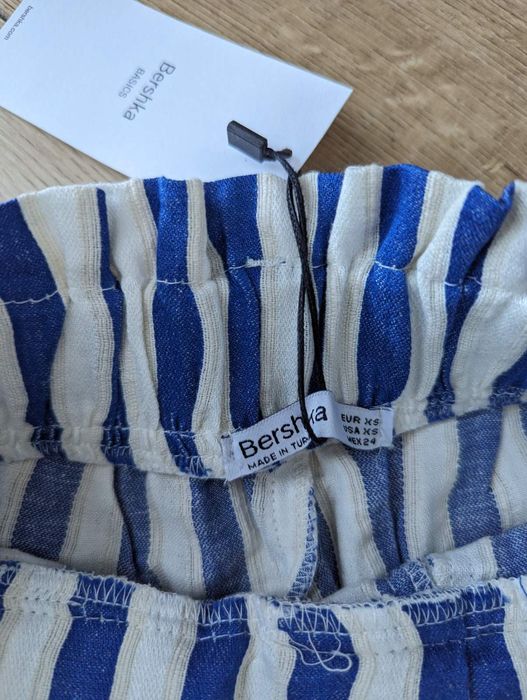 Bershka штани льняні ХС
