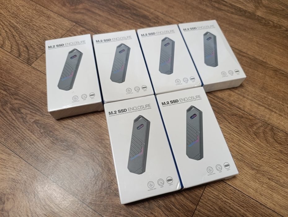 SSD карман UnionSine M2 SSD Case NVMe USB 3.2 Type C  10Gbps