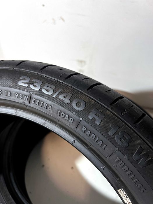 Pneus Continental ContiSportContact 5 - 235/40/18 - Excelentes