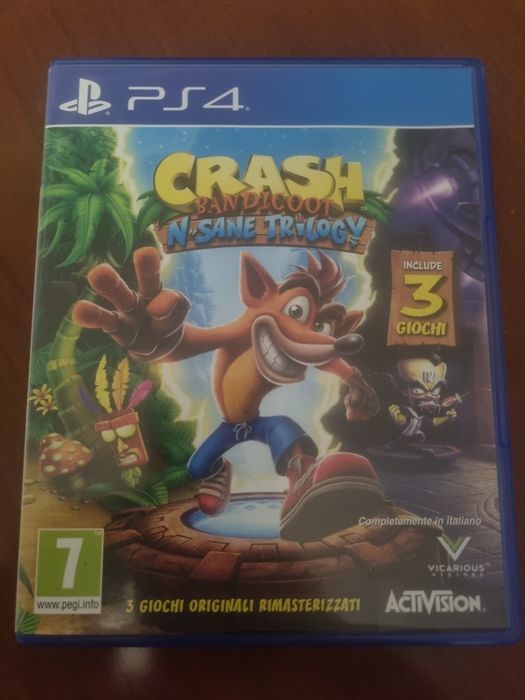 Jogo Ps4 crash bandicoot