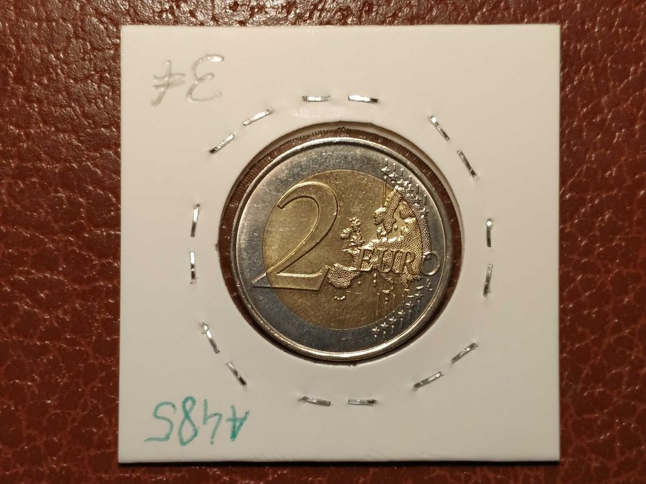 A485 moeda de 2 euro de 2021 Unicef (comemorativa) - França