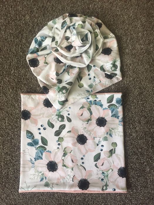 Набор шапочка и снуд для девочки