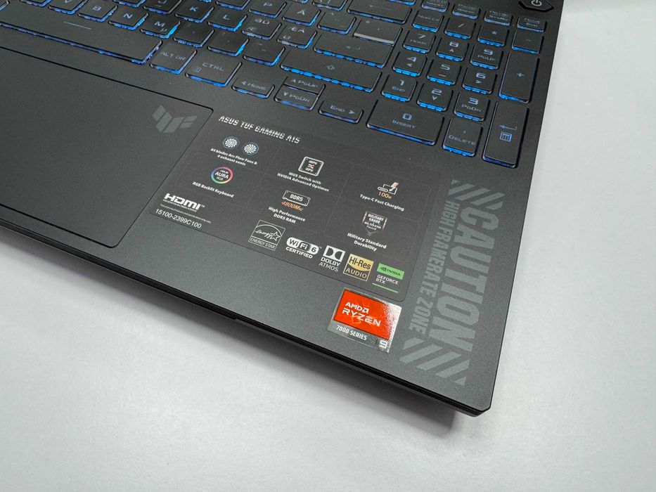 Asus Tuf  Ryzen 9 7940HS RTX 4070 8Gb 16 GB 512 Gb