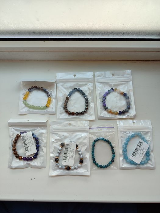 Браслети із натурального каменю