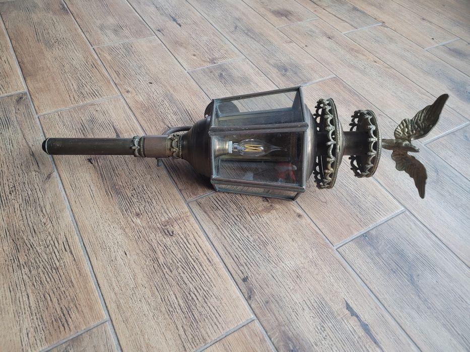 Світильник латунь,  бронза антикварний